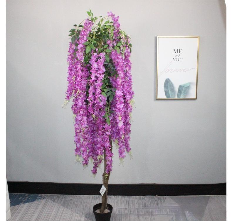 Decoración de boda, plantas de flor de glicina de seda artificial, árbol de glicina artificial a la venta (2).jpg 